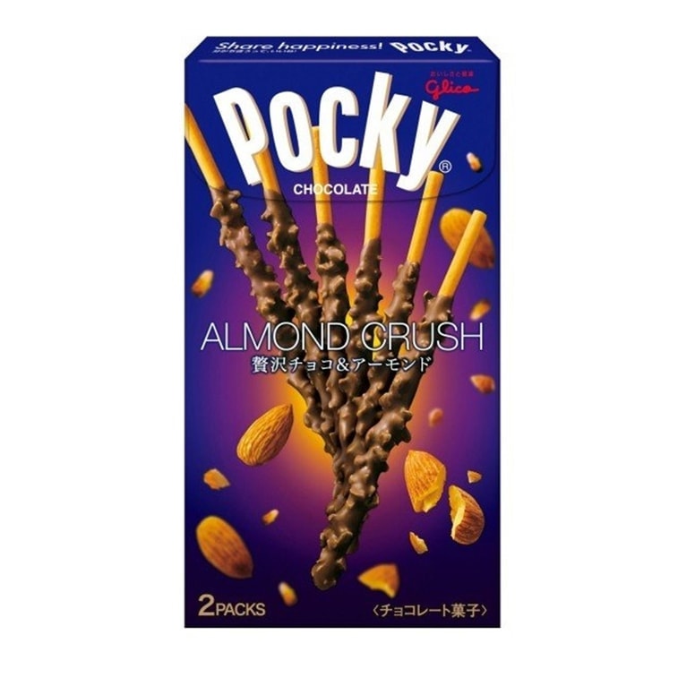 日本 格力高日本 POCKY 期限限定 杏仁巧克力脆棒 58g