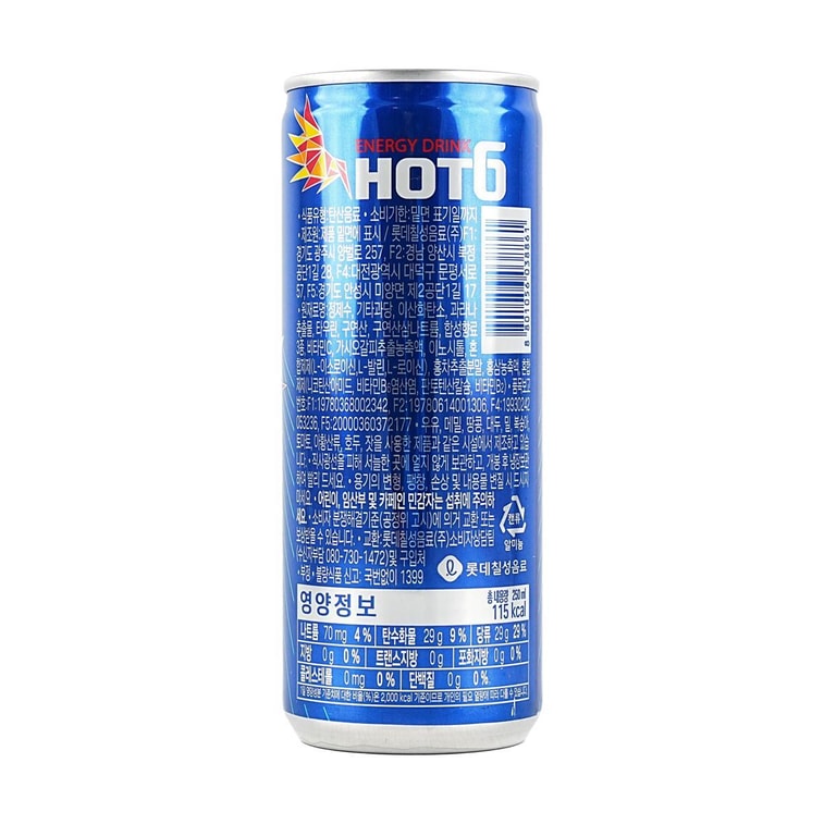HOT 6 エナジードリンク、8.45液量オンス【素早くエネルギーを補給】 6