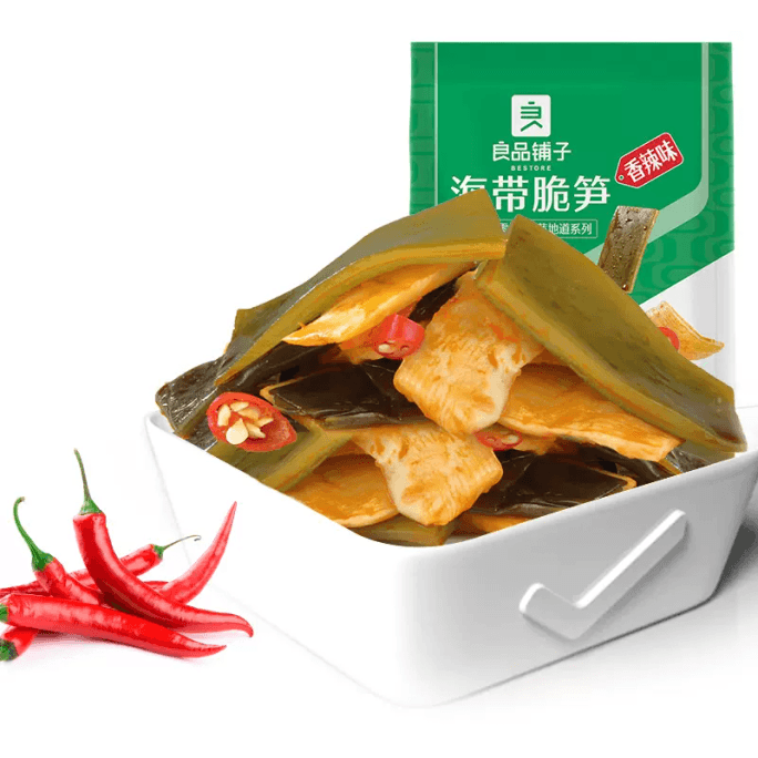BESTORE - Kelp Crispy Bamboo Shoots 160gx1 bag ready-to-eat spicy and  leisure food