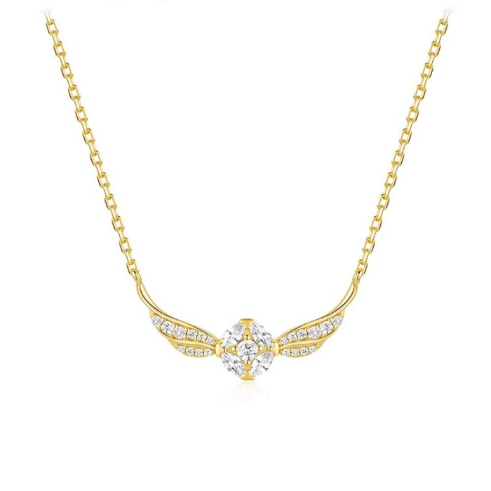 Harry Potter Golden Snitch Necklace Shiny*1piece