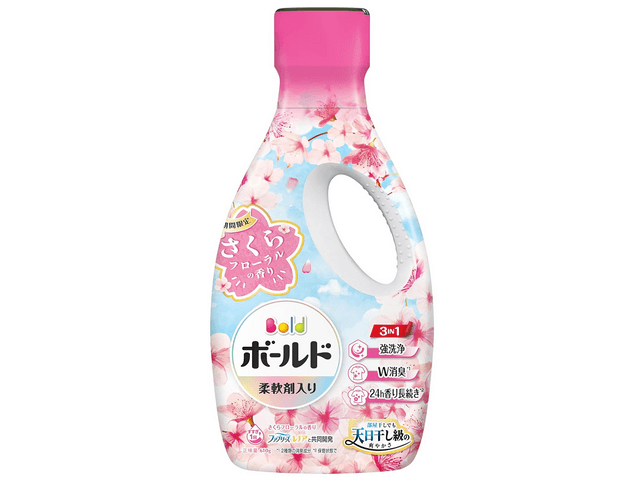 日本からの直送】P&G ボールド ジェル洗濯洗剤、桜の香り、610g - Yami