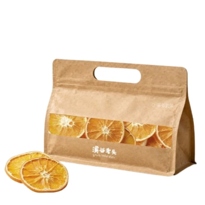 Citrus Slices, Orange Slices 50g, Dried Orange Slices, Fruit Tea Decoration Sachet, Soaked In Water, Orange Slices 50g