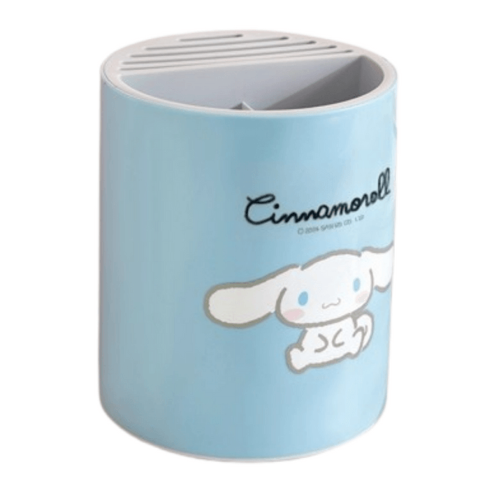 Rotating knife rack multifunctional kitchen knife and chopstick holder integrated storage box Big Ear Dog 1 pack