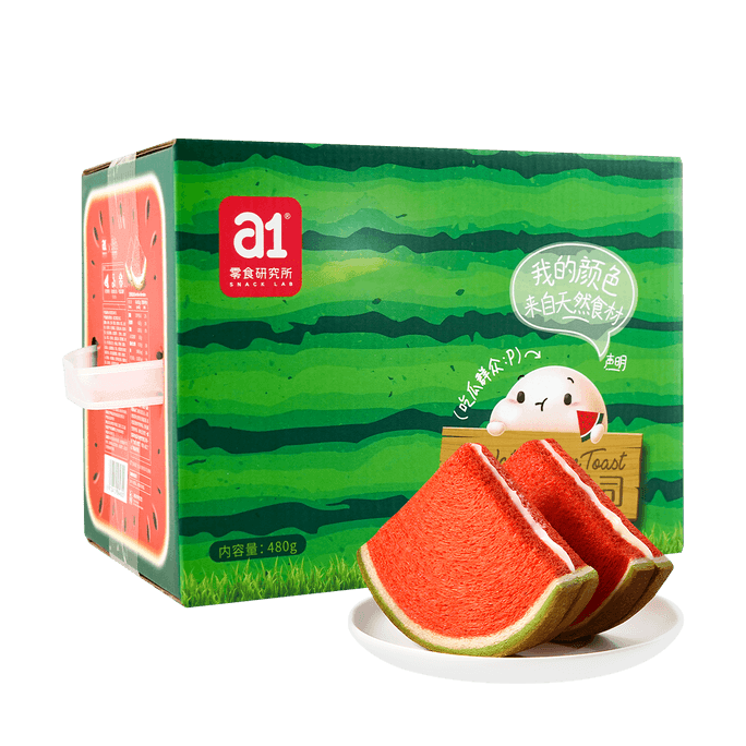 Watermelon Toast - 9 Packs, 16.93oz【Trending on TikTok】