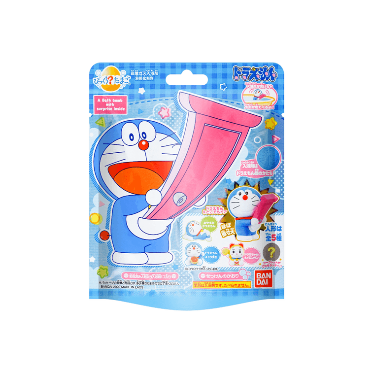 Bikkura Tamago Bath Ball Blind Bag Doraemon, Include A Secret Toy, Patterns Packaging May Vary 6