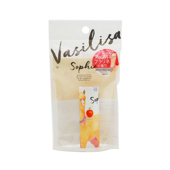日本Vasilisa可爱动物造型固体香水棒 #羊驼 5g