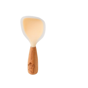 Can Stand Rice Spoon Transparent Yellow *1