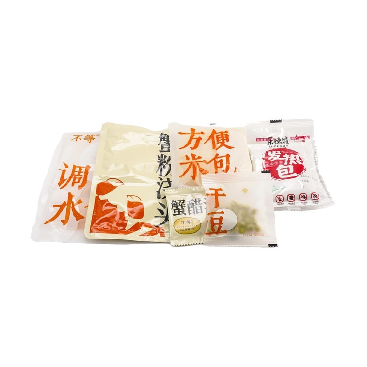 Crab Paste Mixed Rice, 10.41 oz [Live crabs freshly dismantled] *3【3 Pack】 12