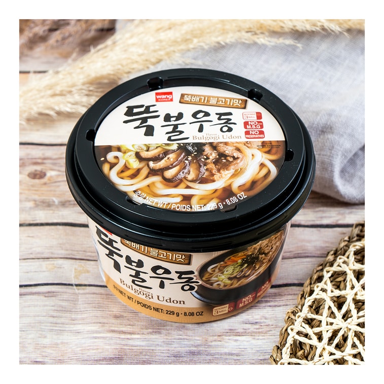 Korean Bulgogi Udon, 8.08 oz【NO MSG】 4