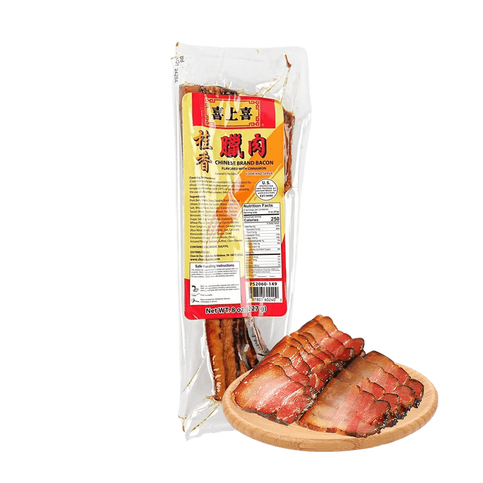 Chinese Brand Bacon Flavored with Cinnamon , 8oz