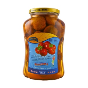 千百味 糖水山楂罐頭 680g