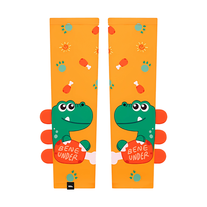 Kids UPF50+ Sun Protection Sleeves for 3-6 Years Old Dinosaur