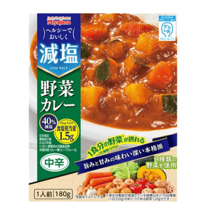 【日本直送】日本 その他 宮島醤油 減塩野菜カレー 180g