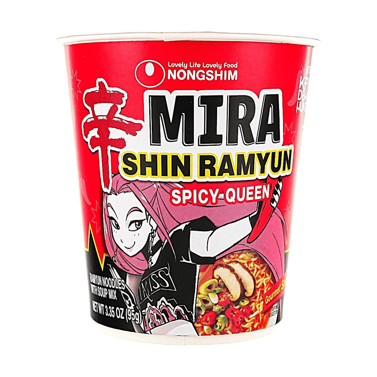 NONGSHIM KPop Demon Hunters Shin Ramyun Spicy Queen, Instant