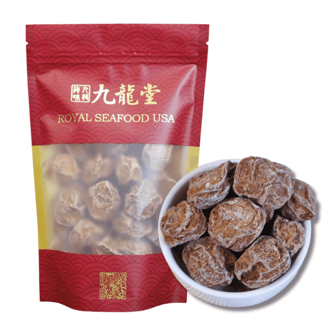Royal Seafood USA Premium Selected Dried Preserved Plum Prune Sour-Sweet Snacks 8oz