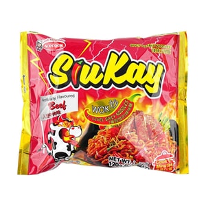 越南ACECOOK SIUKAY七级特辣炒面 方便面 牛肉味 120g