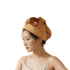 【中国直邮】 日本 LINE FRIENDS 干发帽超强吸水速干2026新款包头巾浴帽洗头干发巾可爱擦头巾  布妮妮 一个装