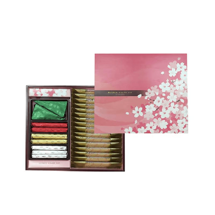 sago-ya Spring Limited Edition Cherry Blossom Chocolate Roll