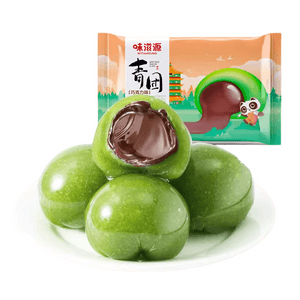 【中国直邮】 味滋源 春味正好 艾草青团(巧克力馅)252g 时令江南糕点 艾草清香 软糯不粘牙 0添加防腐剂 休闲零食