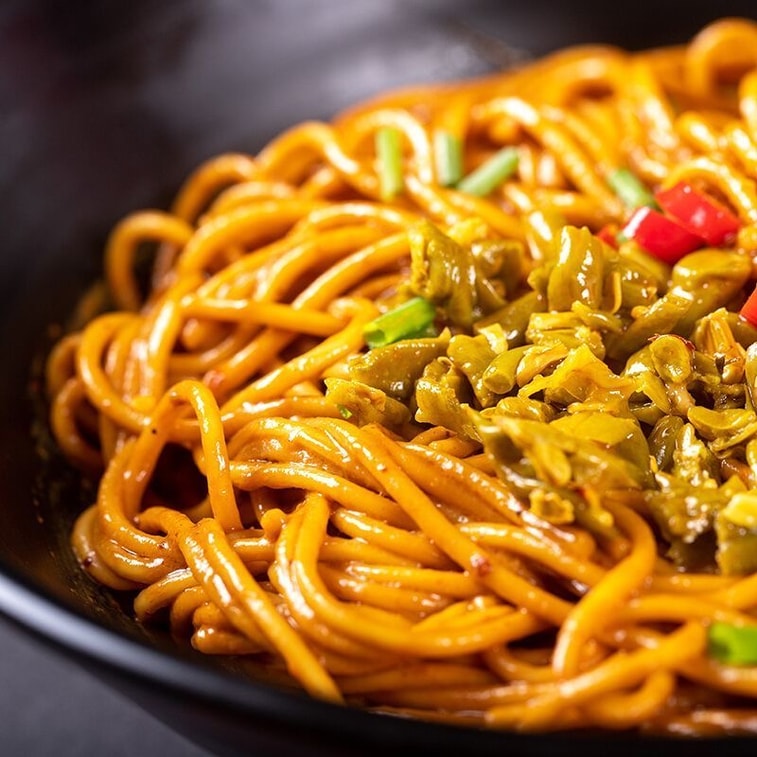 暢風坡 地道武漢熱乾麵 鹼水麵 麵條 掛麵 速食方便麵 拌麵150g*1袋 早餐宵夜 【內含調料包】 6