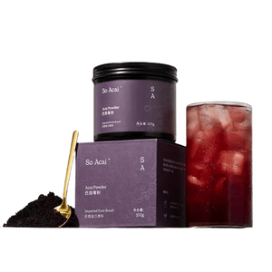 Acai Berry PowderAnthocyaninsPure Berry PowderSuperfood PowderYogurt Bowl Topping 100g/jar