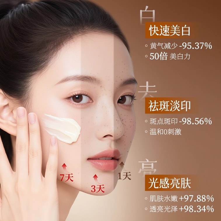 화링 셀렉트 산자나무 연고(중국산 산자나무 크림)는 기미 제거, 미백, 주름 개선에 효과적입니다. [의료 정품 보증] 30g 5