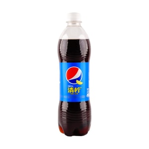 大陆版百事可乐 青柠柠檬味 瓶装 600ml