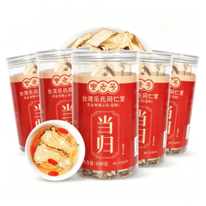 대만 동인당 당귀편 100g*5상자 [간쑤성 민현 원산지·천연색 생채절단·자연 건조 무유황] 크고 두꺼운 조각, 불순물 없음, 자양 중약재, 기혈 보충, 혈액 순환 촉진, 생리통 완화, 불규칙한 생리, 가을/겨울 건강 관리, 황기, 백작약, 지황, 당삼, 계지 등과 함께 사용 가능 [여성 자양·약선탕·기혈 조절] 물에 우려내거나 탕으로 끓여 드세요