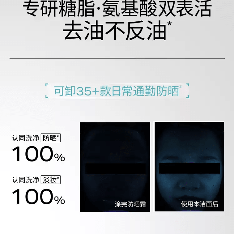 Youshi Yan B5 To Simple Cleansing Amino Acid Facial Cleanser 100g * 1 3