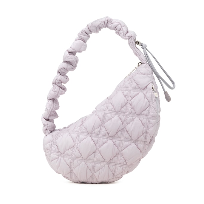 Cloud Bag Drawstring Design Adjustable Lavender