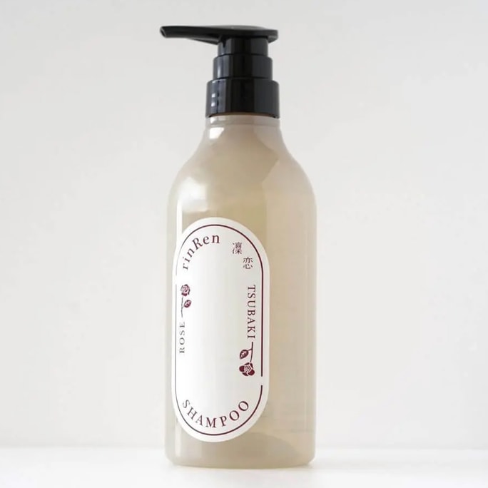 Natural Botanical Origin Silicone Free Shampoo Rose & Camellia 480 ml