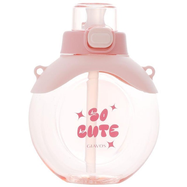 Large Capacity Straw Cup High Temperature Resistant Tritan With Handle Tea  Cup Pink 1200ml - Yamibuy.com