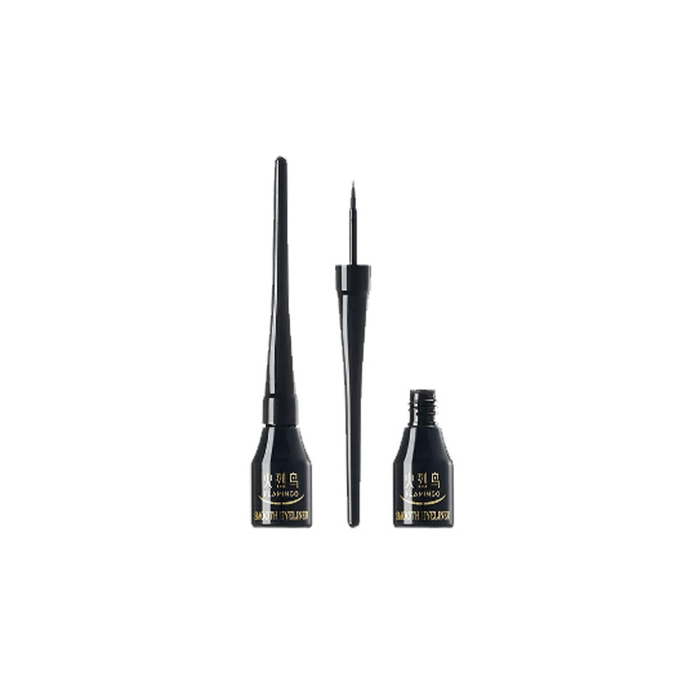 【中国直送】フラミンゴ スムースアイライナー ウォータープルーフ・長持ち・にじみにくい ブラック 3.5ml