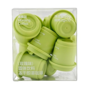 Cornhusker Instant Coffee, Rose Flavor 10 cups