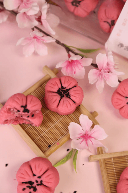 【中国直邮】 乾生元 桃花酥 淡淡花香 口感细腻 香甜可口 中式糕点早茶 苏州特产休闲零食伴手礼 220g 1盒