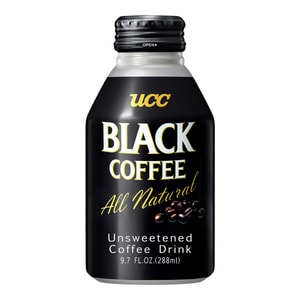 ブラックコーヒー無糖9.7oz