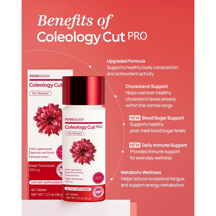 Coleology Cut Pro, Diet  Care, Reduce Body Fat, 60ct - Packaging may vary【Brand Authorization】 3