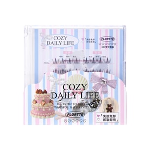 【中国直送】フローリア グルーフリー 上下マスカラパレット #03 ドリーミーキャット（W字甘辛コミックまつ毛×繊細なマーメイドフェアリー）