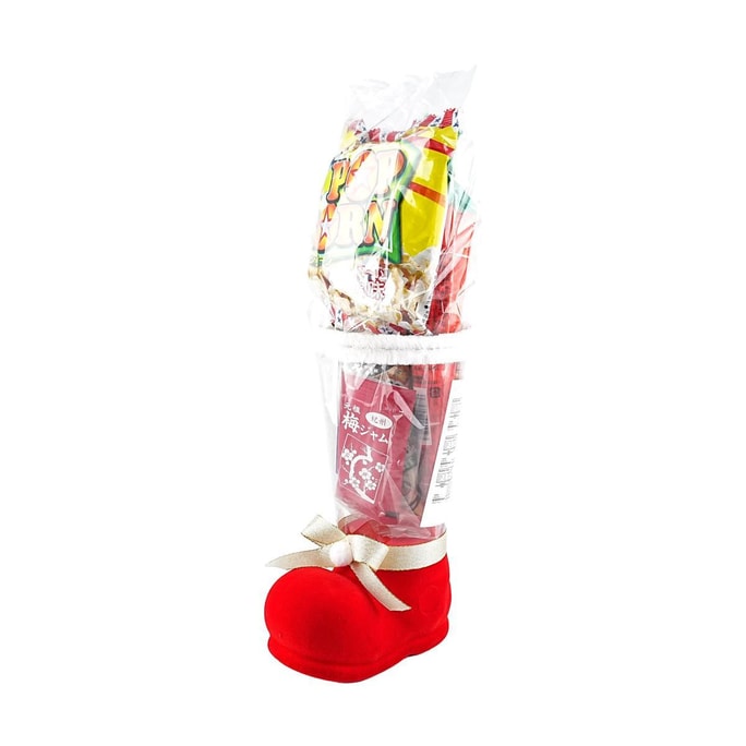 Christmas Boots Japanese Snack Set 5.47 oz