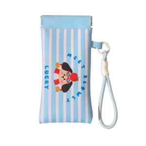 Sunglasses Storage Bag Blue 1PC