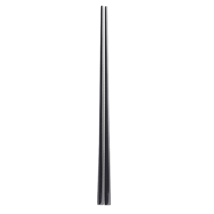 Chopsticks 23.5cm Stainless Steel Non-Slip Black 1 pc