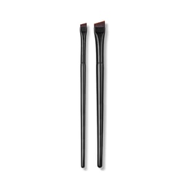 Eyeliner Brush Eyebrow Brush Slanted Flat Angle Brush 2Pieces