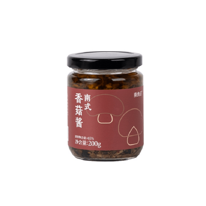 Nanshizhao [남부식 표고버섯 소스] 버섯 향이 넘쳐 밥에 항상 준비되어 있습니다. 비빔밥 소스 국수 소스 약간 매운 소스 200g