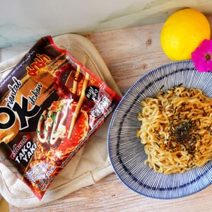 Oriental Kitchen Instant Stir-fried Noodles , Takoyaki Sauce , 3 oz【Original Kitchen】