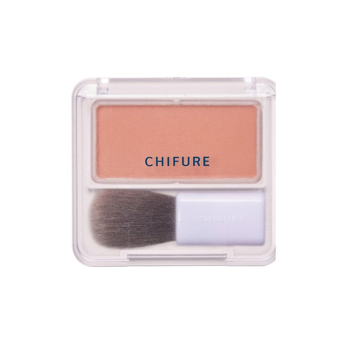 CHIFURE Powder Touch Blush with Brush 2.5g #612