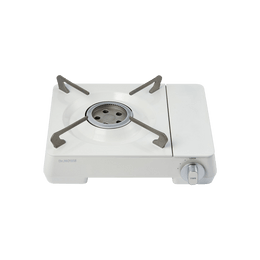 Butane Portable Butane Gas Stove with Carrying case Outdoor Camping White