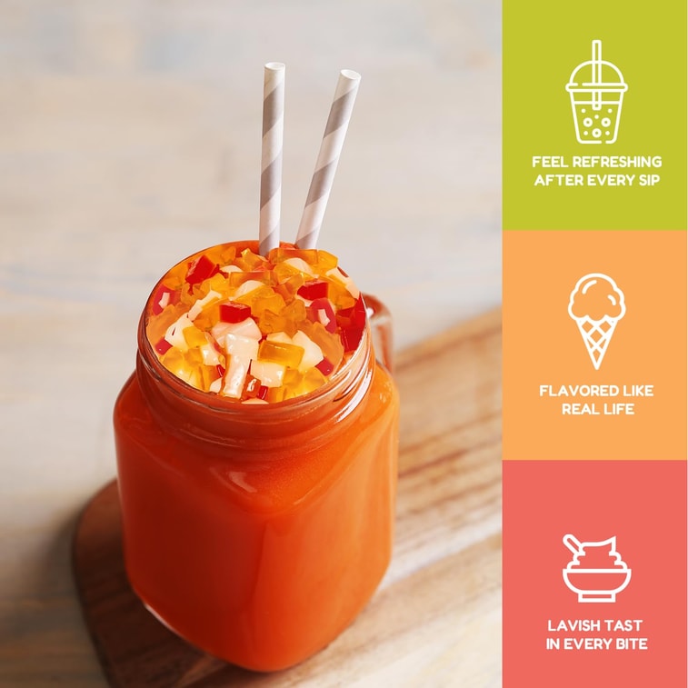 파날리 레인보우 곤약 코코넛 400g 6