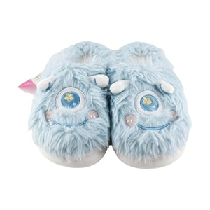 拖鞋 独眼小精灵棉拖 浅蓝 38-39码