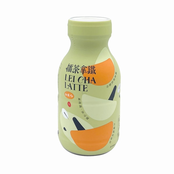 【台湾直送】仙源 ライチャラテ ロングラスティングミルク 210ml（限定5缶）
