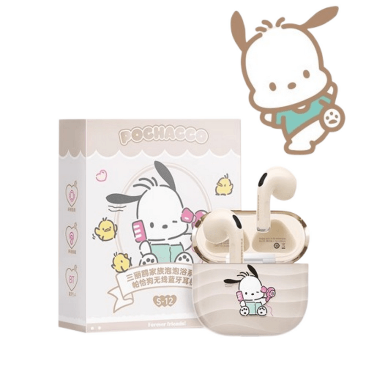 S12 Bluetooth Headphones Hello Kitty & Pacha Dog Couple